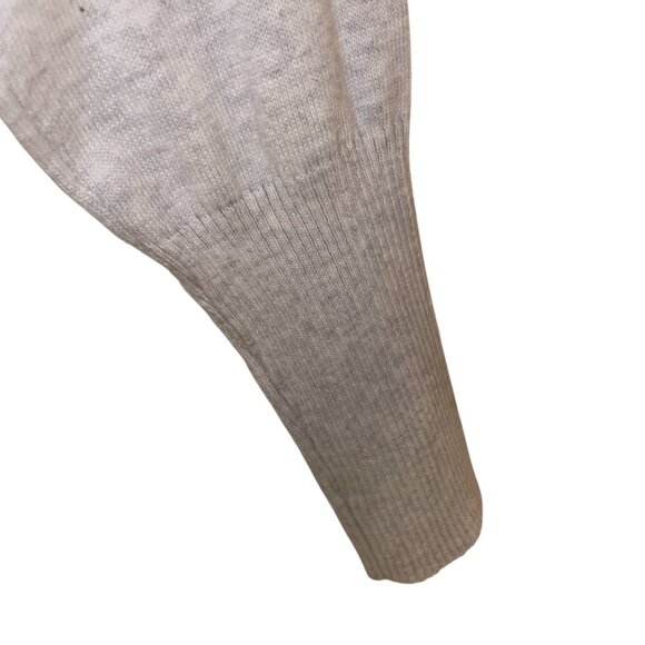 DAKINI Tunic Sweater Heather Oatmeal Size M - Picture 10 of 14